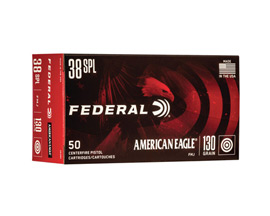 American Eagle® .38 Special 130gr FMJ Handgun ammo