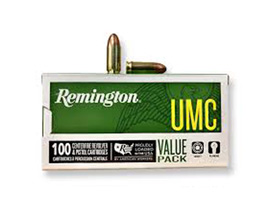 Remington® 9mm Luger 124gr FMJ Handgum ammo