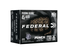 Federal® .45 auto 230gr JHP HPC Pistol Ammunition