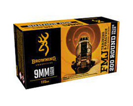Browning® 9mm 115gr 200 rounds