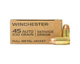 Winchester® .45 Auto 230gr FMJ Service Grade 