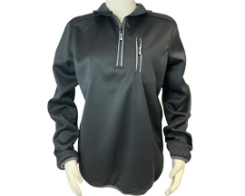 Smith & Edwards® Women's Elliott™ 1/4 Zip Pullover Jacket - Black