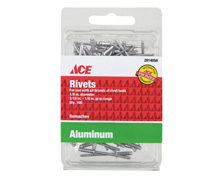 ACE Rivets 1/8 in. D X 1/4 in