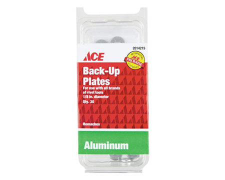 ACE Rivets 1/8 Aluminum Back-Up Plates