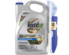 Roundup® Dual Action Weed & Grass Killer Plus 4 Month Preventer with Sure Shot™ Wand - 1 gallon
