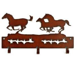Rustic Ironwerks Horse Decorative Hooks