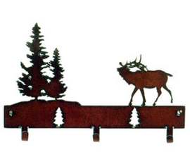 Rustic Ironwerks Elk Decorative Hooks