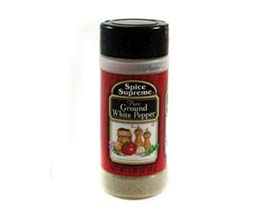 Spice Supreme® Ground White Pepper - 1.75 oz.