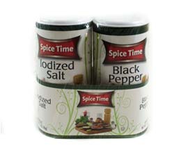 Spice Time® Salt and Pepper Shaker Set