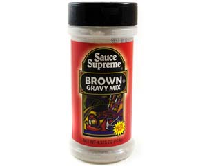 Sauce Supreme® Brown Gravy Mix - 4.375 oz.