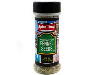 Spice Time® Fennel Seeds - 2.75 oz.