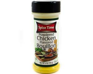 Spice Time® Chicken Flavored Bouillon Powder - 6 oz.