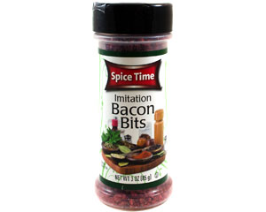 Spice Time® Imitation Bacon Bits - 3 oz.