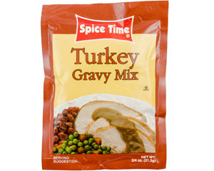 Spice Time® Turkey Gravy Packet - .75 oz.