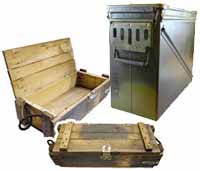 Military Surplus & Ammo Boxes