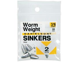 Danielson® Worm Weight Sinkers