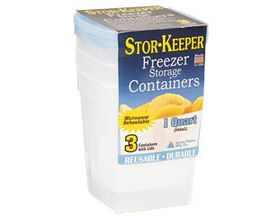 Stor-Keeper® Quart Freezer Containers - Pack of 3