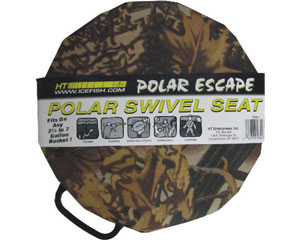 HT Enterprises® Polar Escape Polar Swivel Seat Bucket Lid