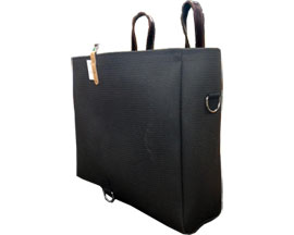Smith & Edwards Square Utah Style Pack Bags - Black