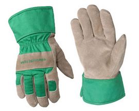Wells Lamont® Kids' Roughout Cowhide Leather Work Gloves