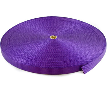 3/4" Purple Nylon Webbing - Sold per Foot
