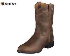 Ariat® Men's Heritage Roper Western Boot - Distressed Brown