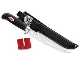 Rapala® 4" Soft Grip Fillet Knife with Sharpener