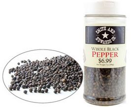 Smith & Edwards Whole Black Pepper - 7 oz