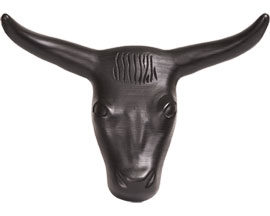 Mustang Manufacturing Black Steer Head