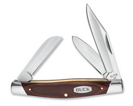 Buck Knives® Stockman Wood-Grain Knife