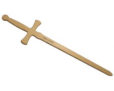 Crusader Sword Wooden Toy