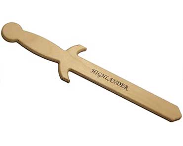 Highlander Sword Wooden Toy