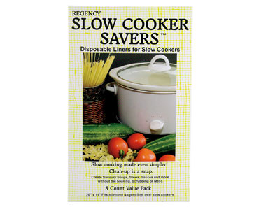 Regency Slow Cooker Savers - Pack of 8
