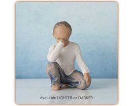 Willow Tree® Inquisitive Child, Dark Hair