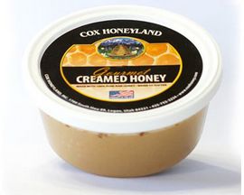 Cox 6oz Peach Creamed Utah Honey Tub