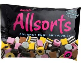Gustaf's Allsorts Gourmet English Licorice - 14.1 ounces