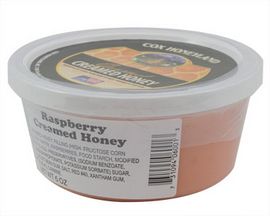 Cox 6oz Raspberry Creamed Utah Honey Tub