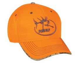 Blaze Orange Rocky Mountain Elk Foundation Cap