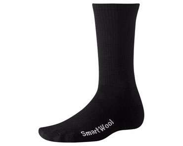 SmartWool Adult Black Hike Liner Crew Socks