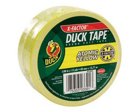 Duck Brand® X-Factor Atomic Yellow Duct Tape