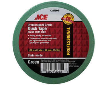 ACE® Green Professional Grade Duck Tape