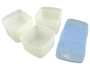 Stor-Keeper® Pint Freezer Containers - Pack of 5