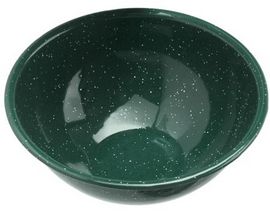 GSI Outdoors Enamelware 6" Mixing Bowl - Dark Green