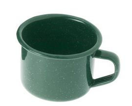 GSI Outdoors Enamelware 4-Ounce Cup - Dark Green