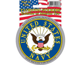 Eagle Emblems 3-1/4" U.S. Navy Logo Sticker