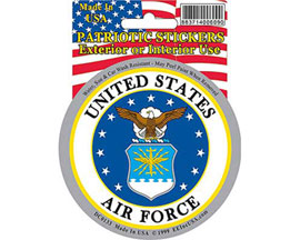 Eagle Emblems 3-1/4" U.S. Air Force Emblem Sticker