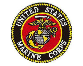 Eagle Emblems 3" Round U.S. Marine Corps Patch