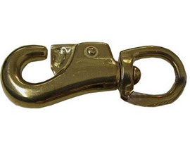 Weaver Leather Solid Brass Bull Snap - 7/8"