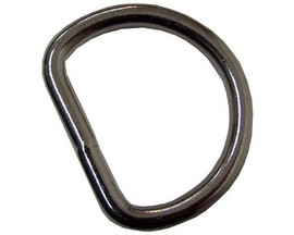 Walsall Hardware Solid Brass Dee Ring #325 - Pick Your Size