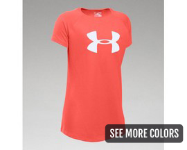 Under Armour® Girls' Big Logo T-Shirt